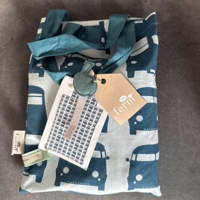 Brandneu mit Etikett Ferm Living Part Kinder Rush Hour Bettwäsche Bettbezug und Kissenbezug UVP 59 £