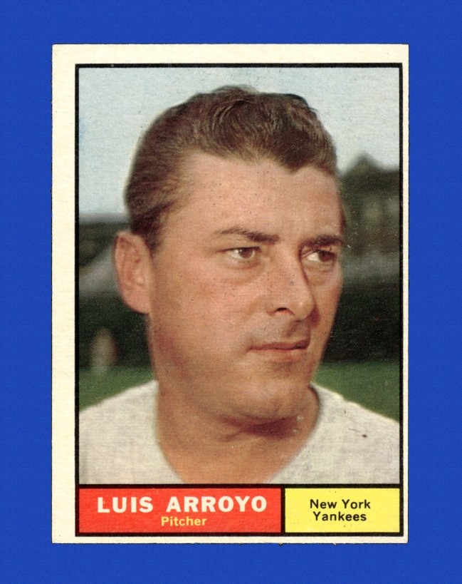 1961 Topps Set-Break #142 Luis Arroyo EX-EXMINT *GMCARDS*
