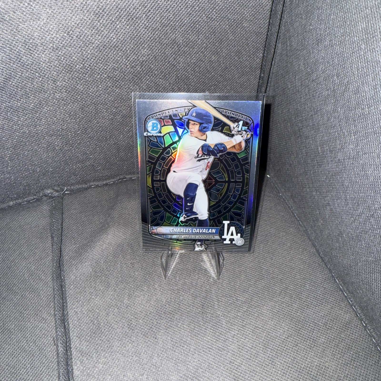 2025 Bowman Draft Charles Davalan #BDC-96 1st Etched In Glass SSP 