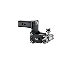 Trailer Hitch - 2.5" Receiver, Tri-Ball, 5" Drop, 18K GTW, Adjustable