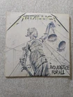 Metallica And Justice For All Vinyl Original Pressing 1988 Elektra W/Inners