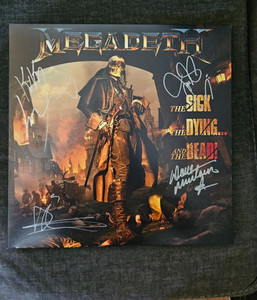 Megadeth Autograph | eBay