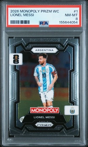World Cup Lionel Messi 2026 Panini Prizm World Cup Lionel Messi #1