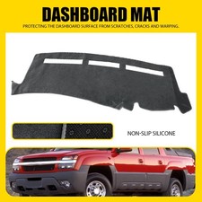 Fit 1999-2006 Chevrolet Silverado 2500 Dash Mat Cover Car Interior Dashboard Pad