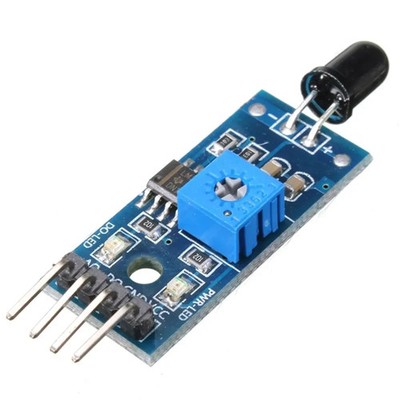 Sensormodul Feuerflamme YG1006 IR Flame dimmbar 760nm 1100nm Arduino REF755