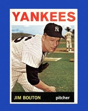 1964 Topps Set-Break #470 Jim Bouton NM-MT OR BETTER *GMCARDS*