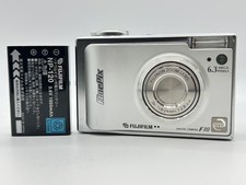  Near Mint Fujifilm FinePix F10 6.3MP Compact Digital Camera Silver From Japan