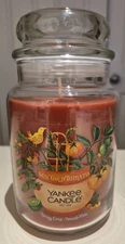 Yankee Candle - Sun Gold Tomato - 22 oz Large Jar, New!