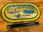 VINTAGE AUTOMATIC TOY CO TIN LITHO AUTO SPEEDWAY RACER GAME BASE ONLY - SIGN