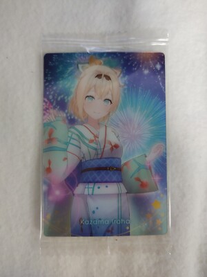 hololive Kazama Iroha hololive wafer Vol.3 profile card YUKATA outfit