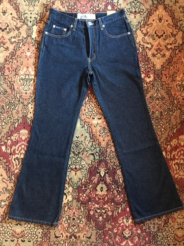 Express Bleus Womens Size 5/6 Short 100% Cotton Flare Leg - Picture 2 of 8
