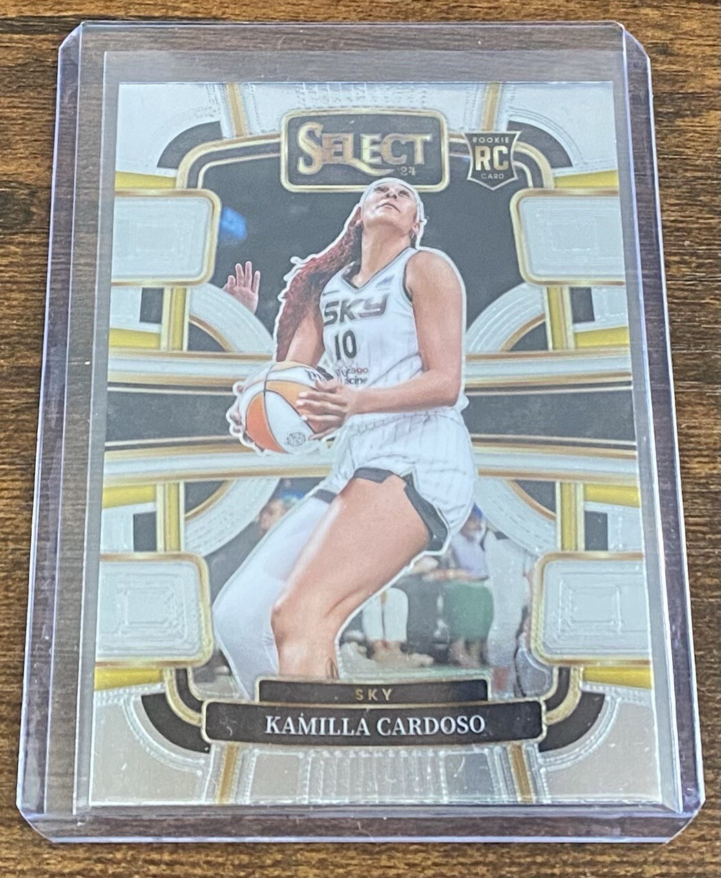 Kamilla Cardoso 2024 Panini Select WNBA Concourse Rookie RC #33 Chicago Sky