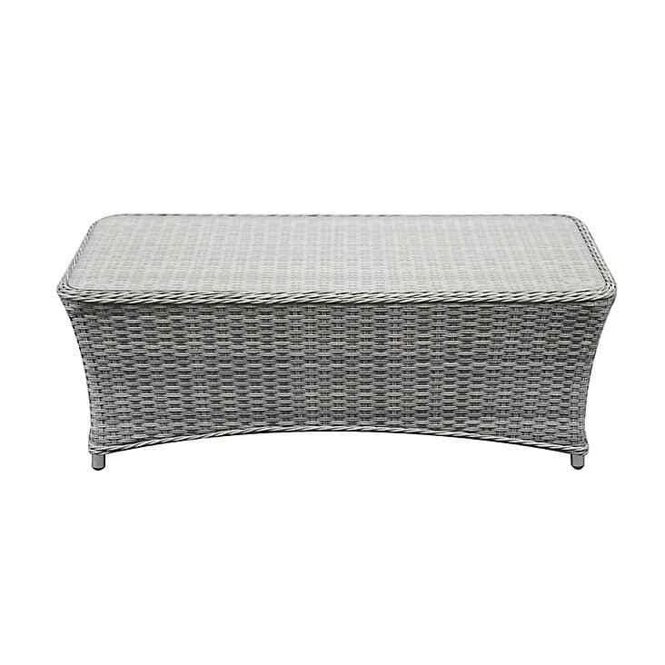 Hamilton rattan effect 6 2024 seater coffee set