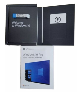 Microsoft Windows 10 Professional 32/64-Bit - USB - New Sealed Retail Package