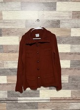 Womens Vintage Sears Sweater Cardigan 70s Era Pockets No Size Tag Casual