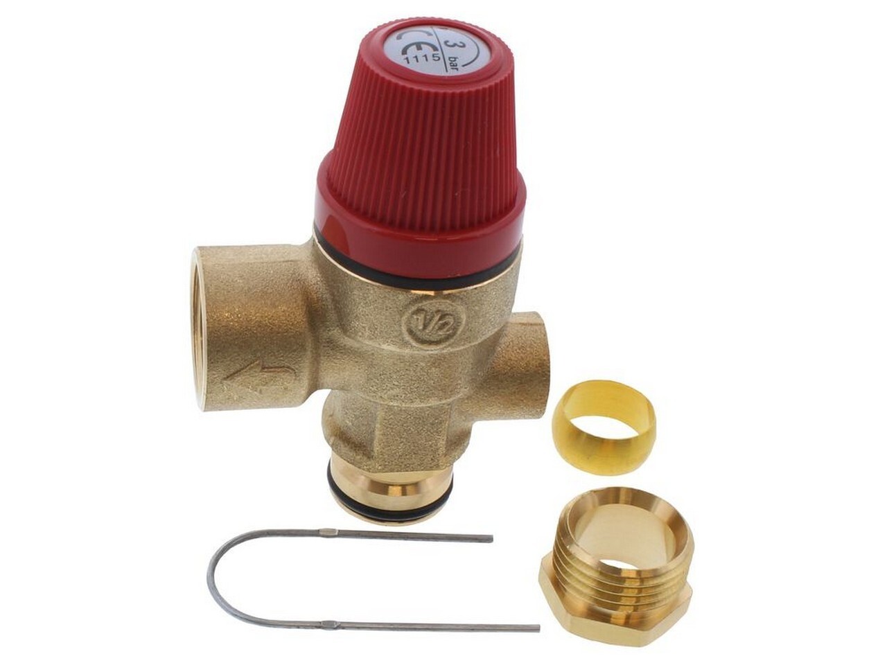WORCESTER BOSCH 87161424220 PRESSURE RELIEF VALVE - USE 314439