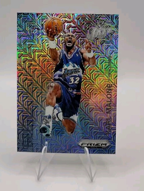 2023 Panini Prizm Deca #5 Karl Malone Decade Dominance Silver Prizm Mojo #8/25!!
