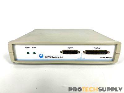 Biopac Systems MP 100 MP100A-CE Data Acquisition Module with WARRANTY