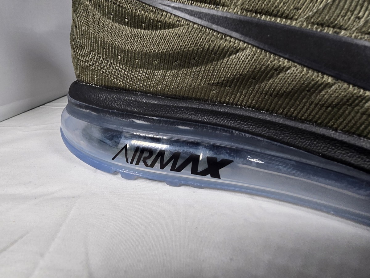 [US 8] NIKE AIR MAX 2017 CARGO KHAKI Running Shoes Green Black 849559-302 Nike Air Max 2017  main image 2