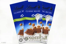 Lindt Classic Recipe Hazelnut White Chocolate Bar 4.4 oz 3-Bar-Pack