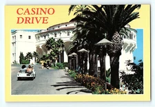 c1980/90s Catalina Island California Casino Drive Grand Ballroom 4X6 Postcard F3
