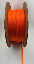 Polyurethane 1/4 inch 6mm braid expandable cable sleeving UV Orange 16.4 Ft 5m 