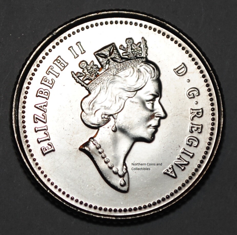 カナダmade アルミ玉　ビンテージ Canada 1993 BU Nice UNC 10 cent Canadian Dime from mint roll | eBay