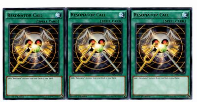 Yugioh- 3X Resonator Call - Rare - 1st Edition - DPDG-EN029 - Near Mint