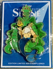 DLRP DISNEY PARIS 2020 La Petite Sirene Event KING TRITON PIN on Card PP #144211