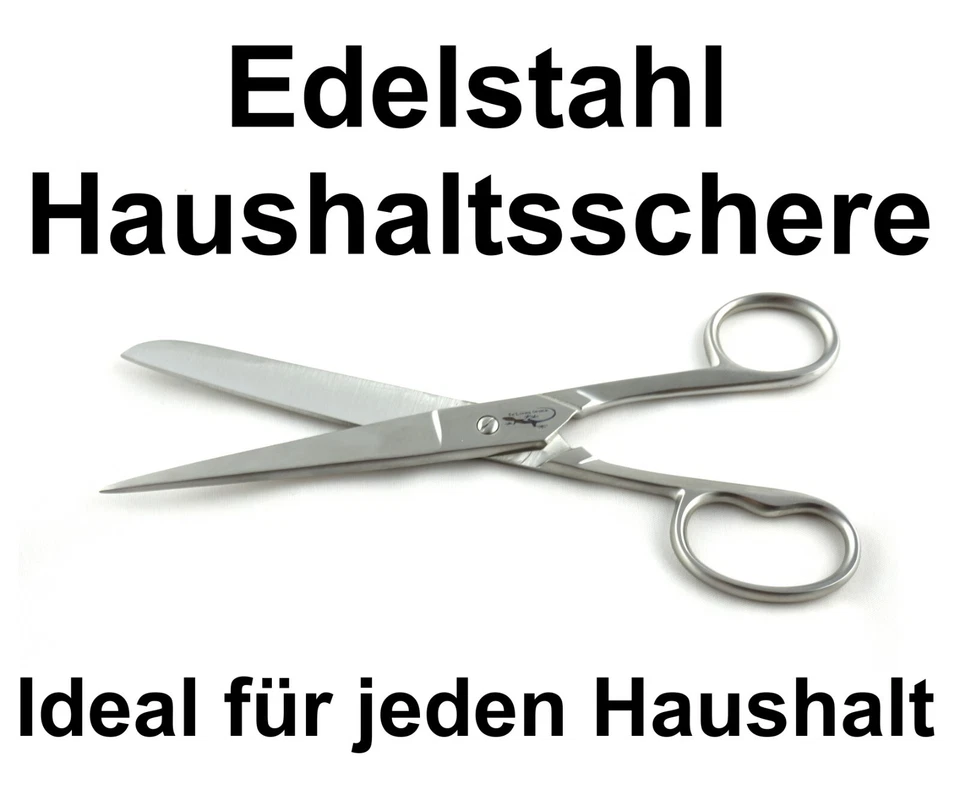 MARKENLOS 20,3 cm - 8 Zoll Haushaltsschere Edelstahl Bastelschere Küchenschere Stoffschere