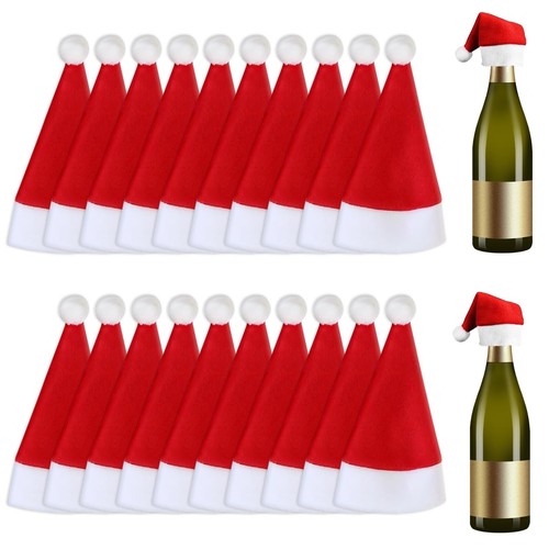 Lot De 18 Mini Chapeaux Et Écharpes De Noël - Décorations Pour Bonhomme De Neige, Bouchons De Bouteille, Sucettes, Table