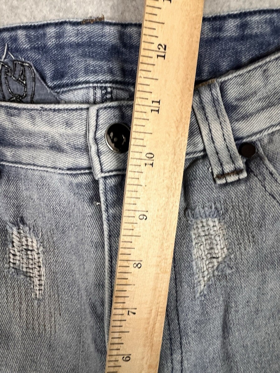 RARE Vlone X Endless Denim Distressed Embroidered Jeans RARE Vlone X Endless Denim Distressed Embroidered Jeans
