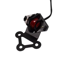 Red Grill Vintage Brake Stop Running Tail Light Chopper Bobber Custom Rat CB VT