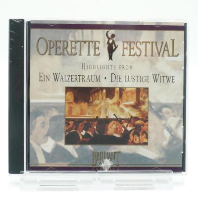 Operette Festival Highlights from Ein Walzertraum und Die lustige Witwe CD Neu
