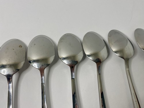 8 Soup Spoons Cuisinart Richfield 18/10 Stainless Steel Flatware China - Picture 5 of 6