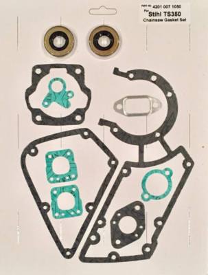 PROGASKET Gasket Set for Stihl TS350 TS360 with oil seals replaces 4201 007 1050