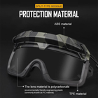Lunettes De Protection Airsoft - Armée Green - Fines Métal - Vision Dégagée - Neuf