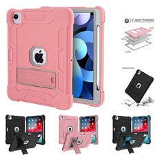 For iPad Air 5th 4th Gen 10.9" Case Shockproof Heavy Duty Stand Cover Pen Holder