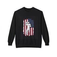 American Football - Unisex Midweight Softstyle Fleece Crewneck Sweatshirt