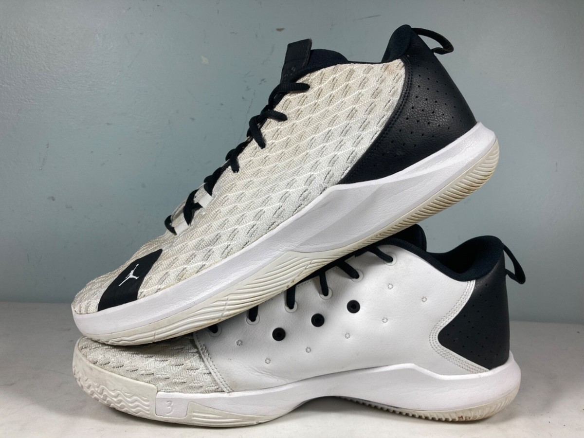 Air Jordan CP3XII Black/White Basketball Shoes Men display picture 1