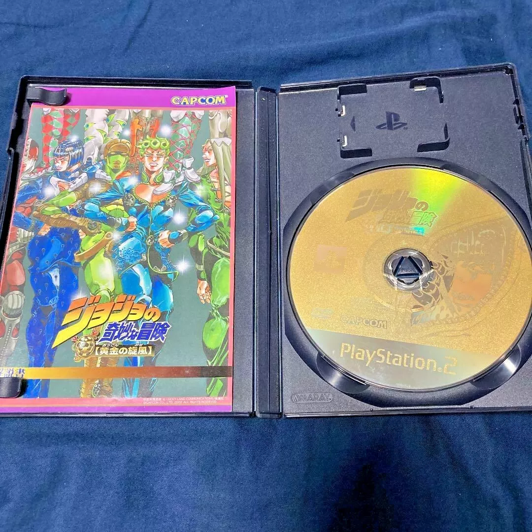 JoJo's Bizarre Adventure Ougon no kaze PS2 Japanese version PlayStation 2  Game 4976219754408