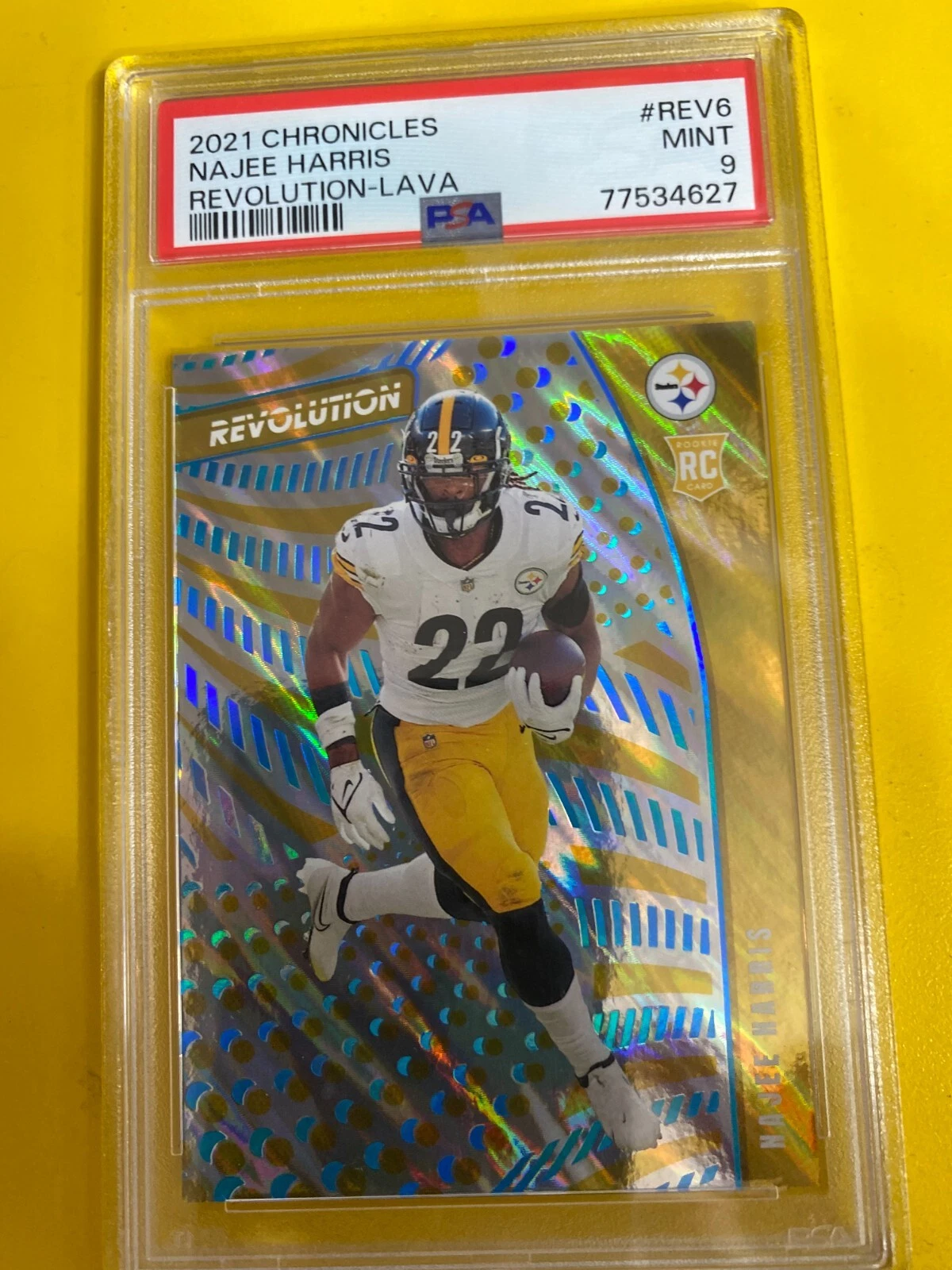 Najee Harris Panini Chronicles Revolution #REV6 Lava