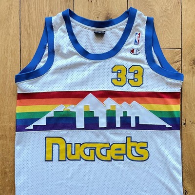David THOMPSON, Denver Nuggets, Champion HWC NBA Basketball Trikot L (Large)