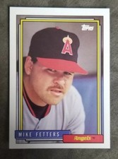 1992 Topps Baseball Card #602 Mike Fetters - California Angels 