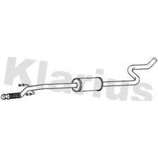 Centre Exhaust Box Silencer For Peugeot 2008 MK1 1.2 VTi Klarius 1608547280