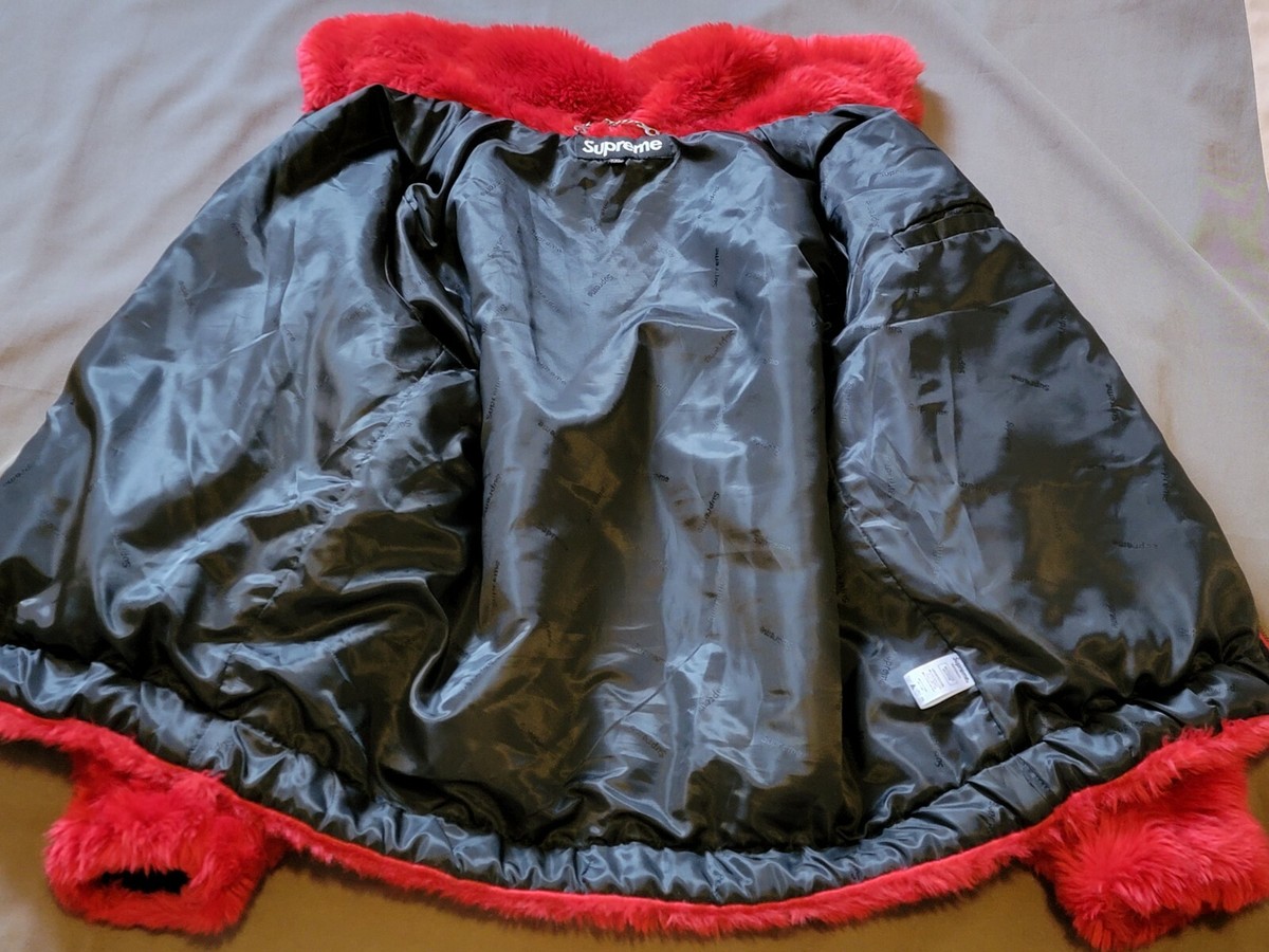 Supreme Faux Fur Bomber Jacket XXL | eBay
