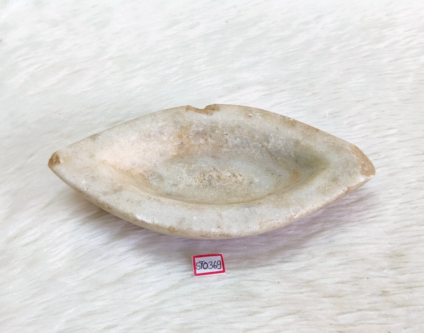 Antique Handmade Marble Stone Mortar Homeopathic Medicine Grinder Old STO369