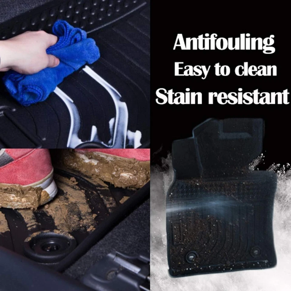 Cargo Liner Carpet Car Floor Mats for 14-15 Nissan Altima TPE Rubber Replacement Foto 4 de 4