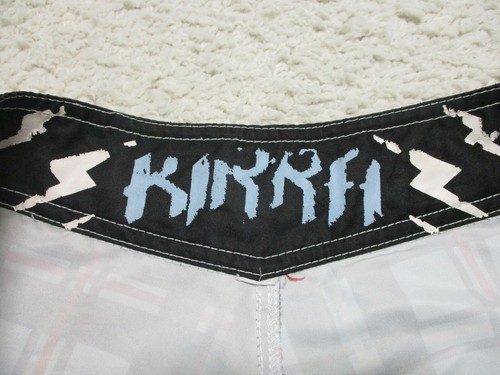 Kirra Boardshorts Mens 32 Red Blue Black Plaid Bathing Suit Swim Trunks Pocket - Picture 4 of 10