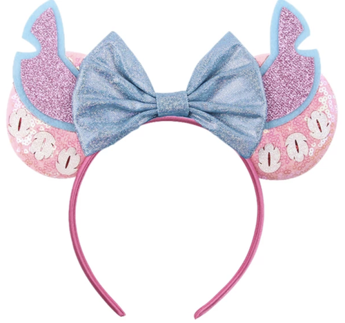 Diadema para orejas de princesa Minnie Mickey Mouse Disneyland Disney HECHA A MANO - Imagen 16 de 54